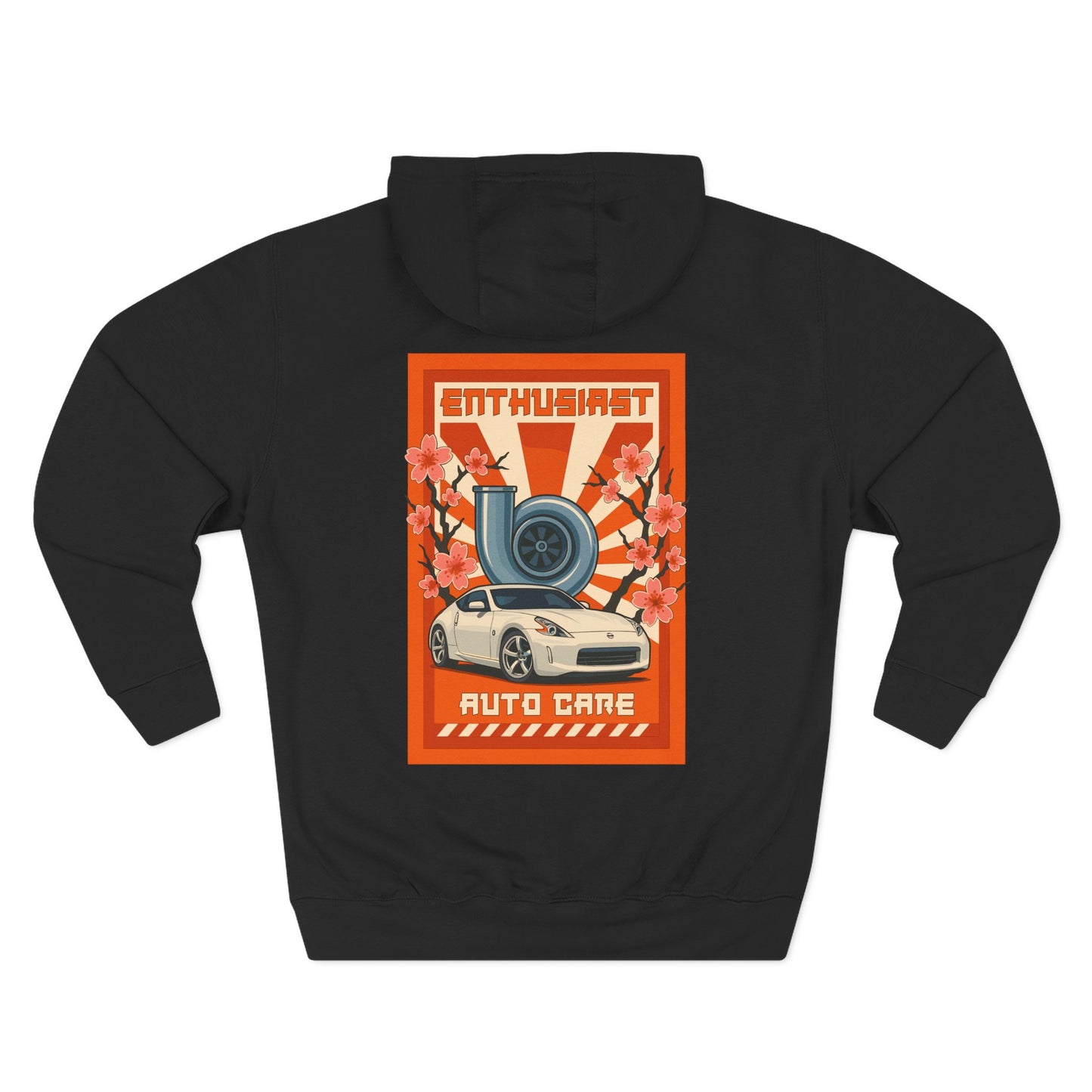 Fleece Hoodie - EAC Floral Turbo